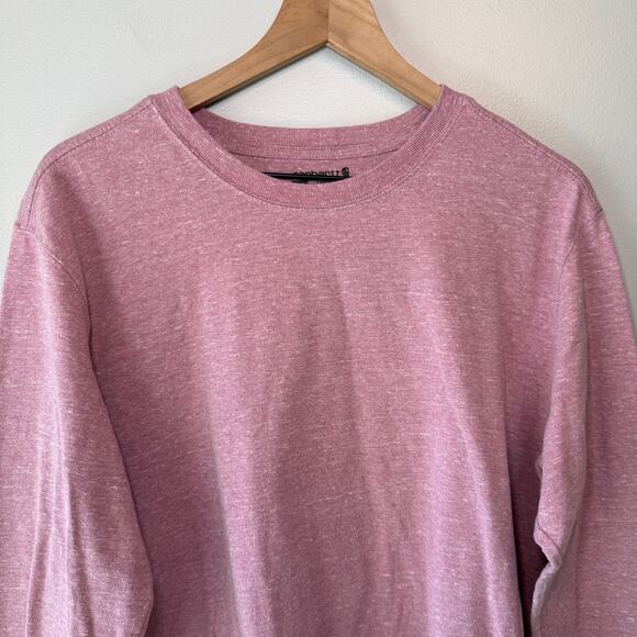 Carhartt Women's Loose Fit Classic Logo Long Sleeve Tee Light Pink Gold Size 1X - Picture 2 of 7